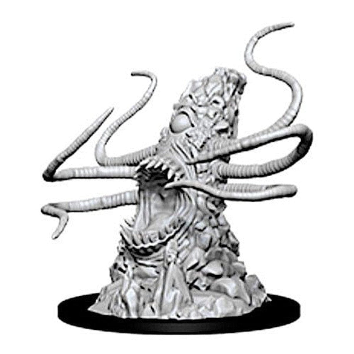 WizKids D&D Nolzur's Marvelous Miniatures Roper, unpainted pre-primed figure with tendrils