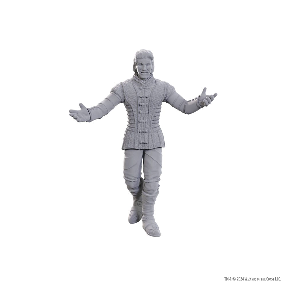 WizKids D&D Nolzur's Raphael unpainted miniature, arms outstretched