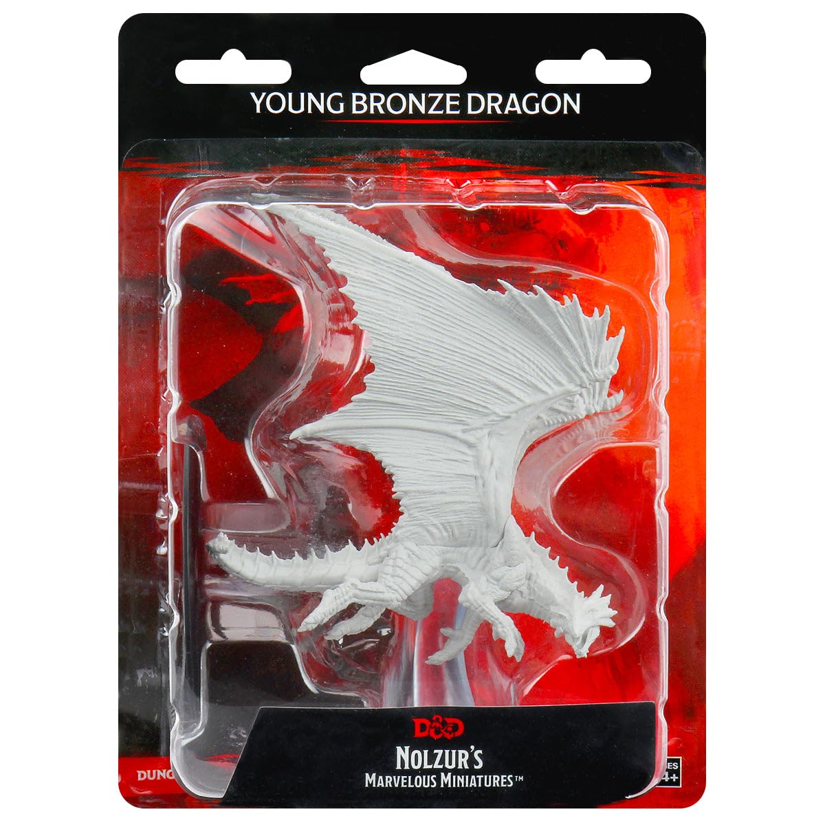 WizKids D&D Nolzur's Marvelous Miniatures Young Bronze Dragon unpainted in blister pack
