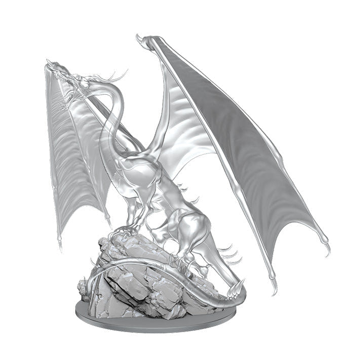 D&D Nolzurs Marvelous Miniatures: Young Emerald Dragon - Wave 17 - Loaded Dice