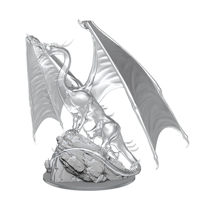 D&D Nolzurs Marvelous Miniatures: Young Emerald Dragon - Wave 17 - Loaded Dice