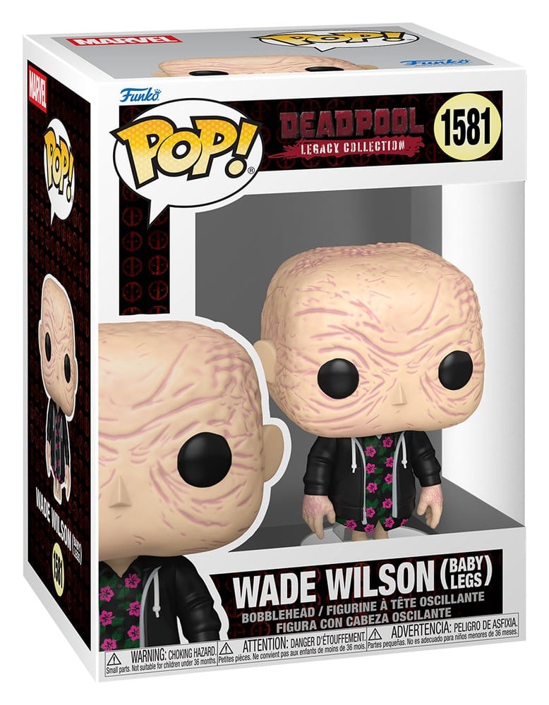 Funko Pop! Deadpool Legacy Collection Wade Wilson Baby Legs bobblehead 1581 in its box