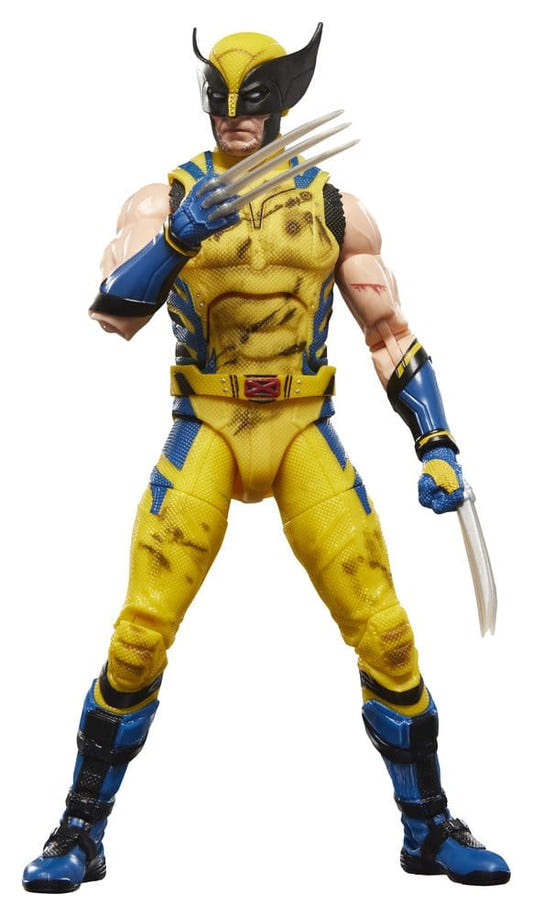 Hasbro Marvel Legends Wolverine 15 cm figure from Deadpool & Wolverine, claws out, front view