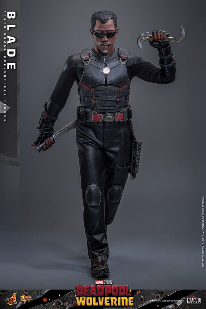 Deadpool & Wolverine Movie Masterpiece Action Figure 1/6 Blade 30 cm