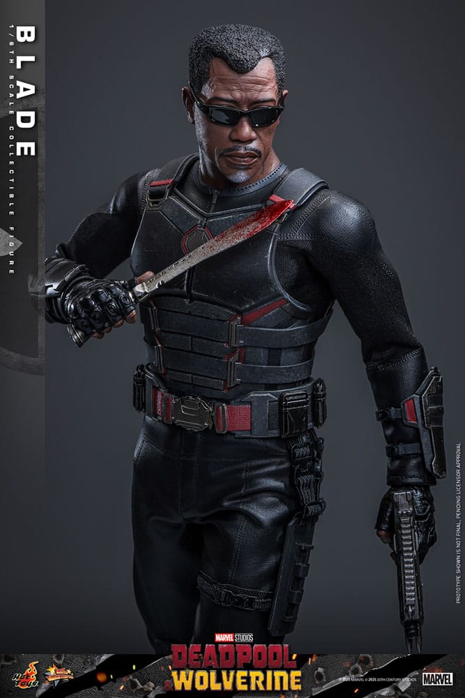 Deadpool & Wolverine Movie Masterpiece Action Figure 1/6 Blade 30 cm
