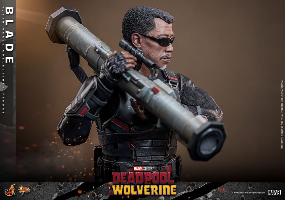 Deadpool & Wolverine Movie Masterpiece Action Figure 1/6 Blade 30 cm