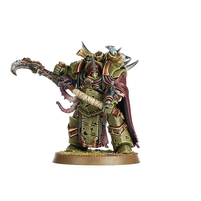Death Guard: Deathshroud Bodyguard painted miniature - Loaded Dice