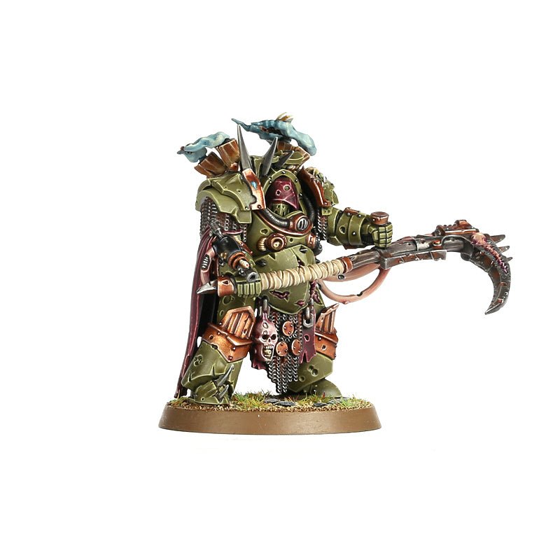 Death Guard: Deathshroud Bodyguard painted miniature - Loaded Dice