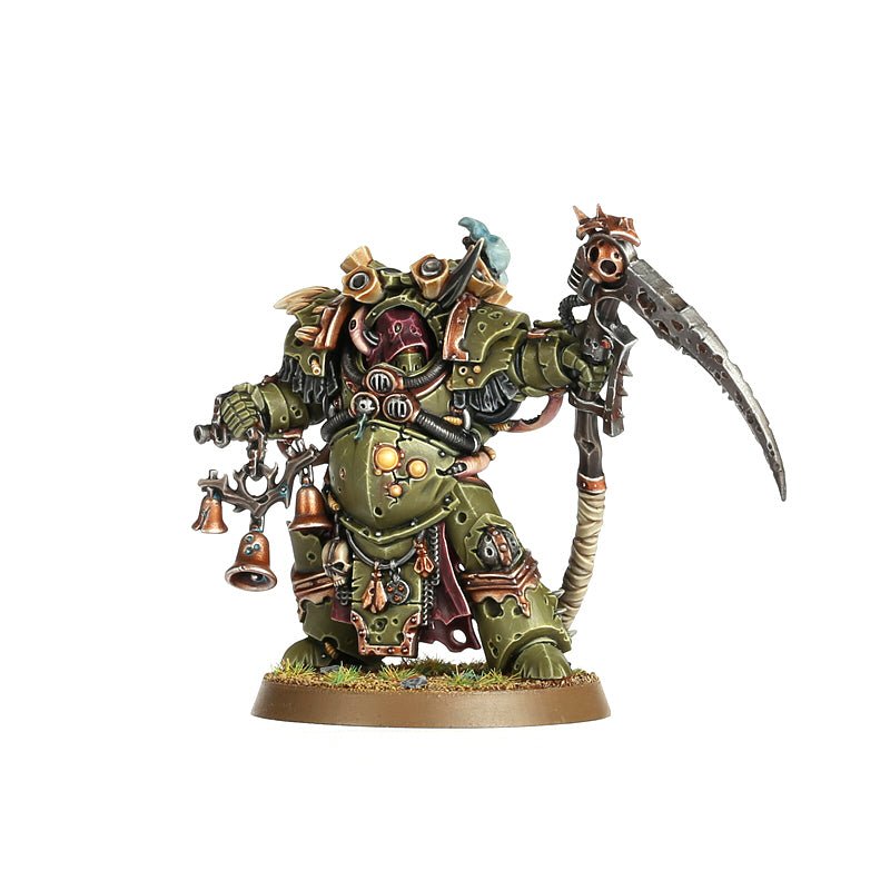 Death Guard: Deathshroud Bodyguard painted miniature - Loaded Dice