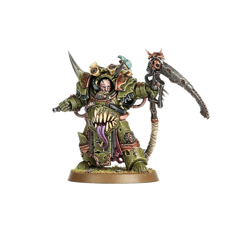 Death Guard: Deathshroud Bodyguard painted miniature - Loaded Dice