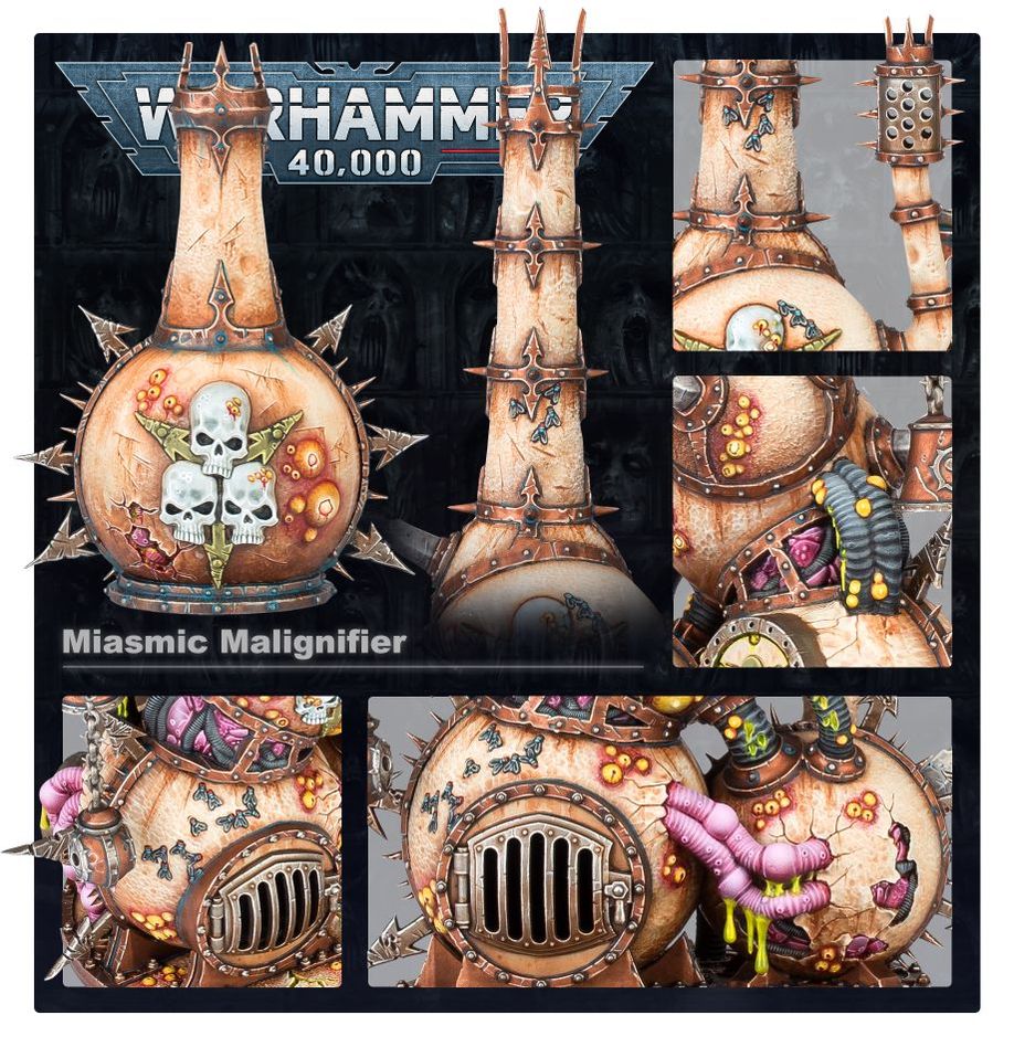 Death Guard: Miasmic Malignifier - Loaded Dice