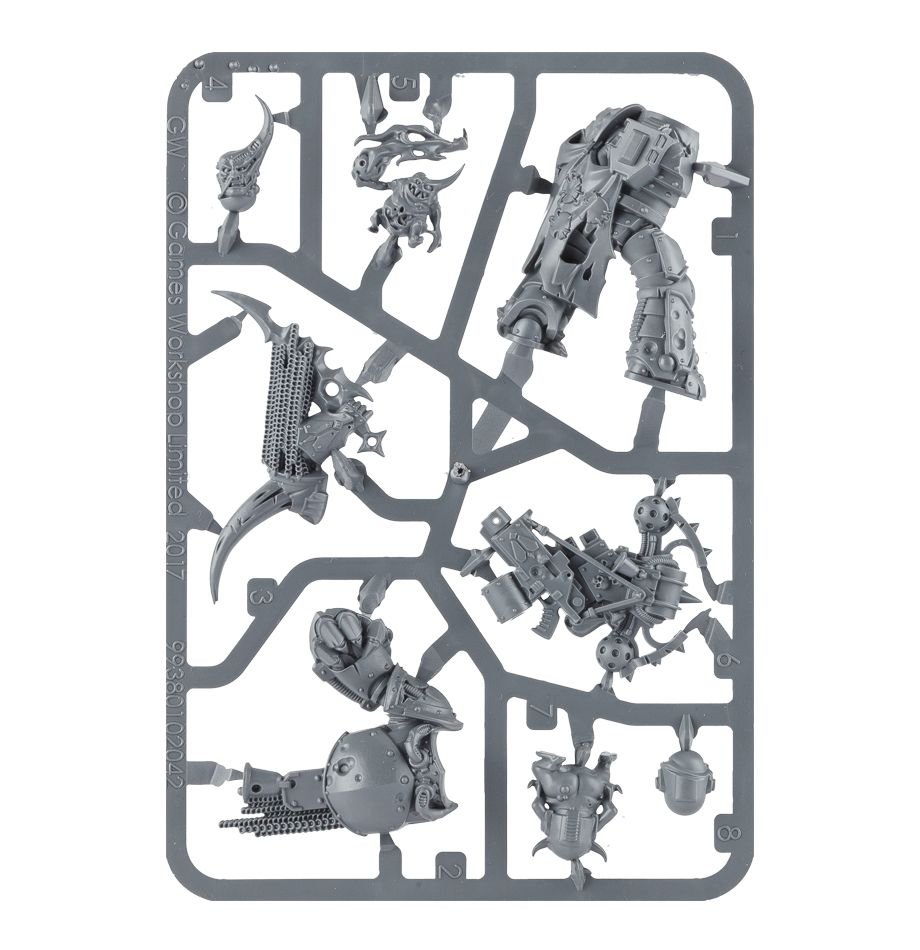 Death Guard: Plague Marine Champion - Loaded Dice
