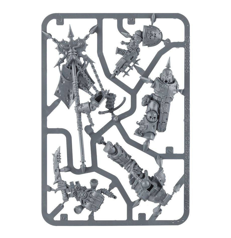 Death Guard: Plague Marine Icon Bearer - Loaded Dice