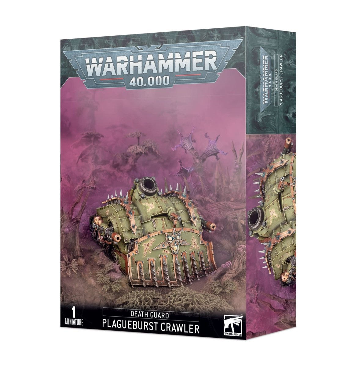 Games Workshop Warhammer 40,000 Death Guard Plagueburst Crawler box front