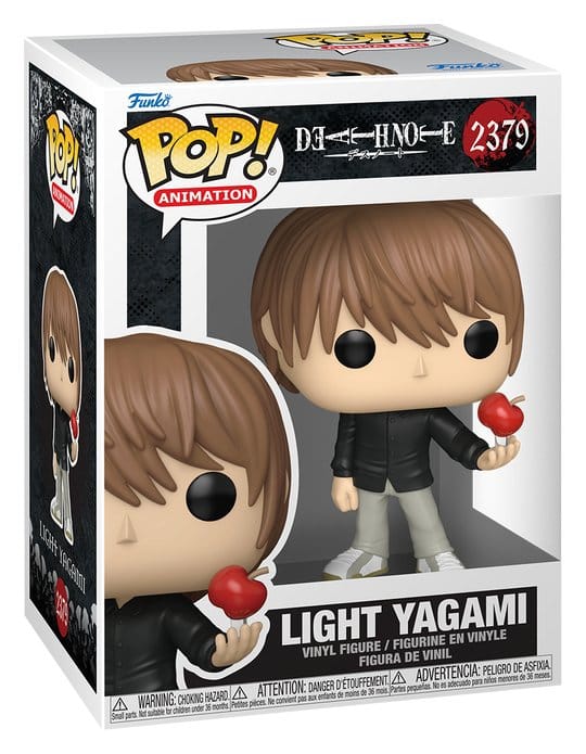 Death Note Funko Pop! Animation Light Yagami 2379 vinyl figure in its window box