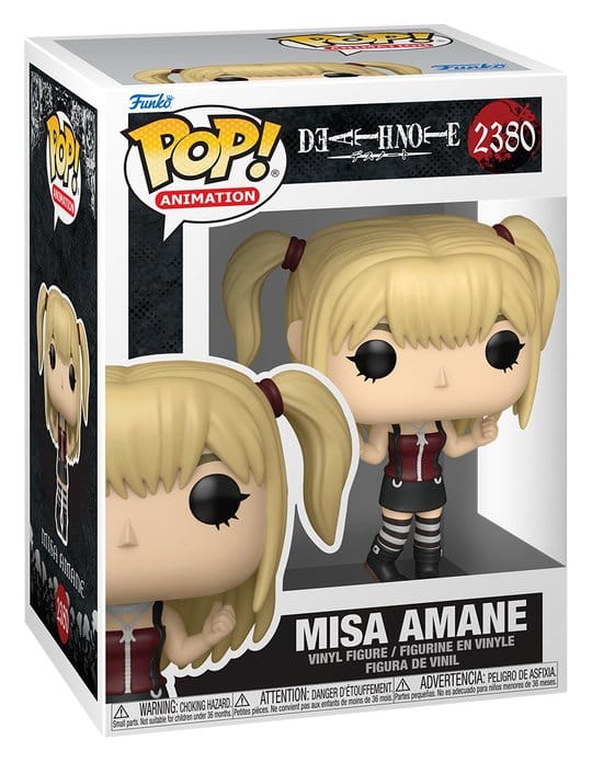 Death Note Funko Pop! Animation Misa Amane 2380 vinyl figure in its window box