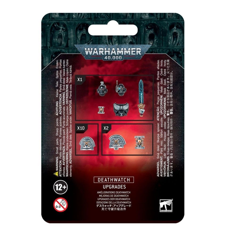 Warhammer 40,000 Deathwatch Upgrades blister pack from Games Workshop