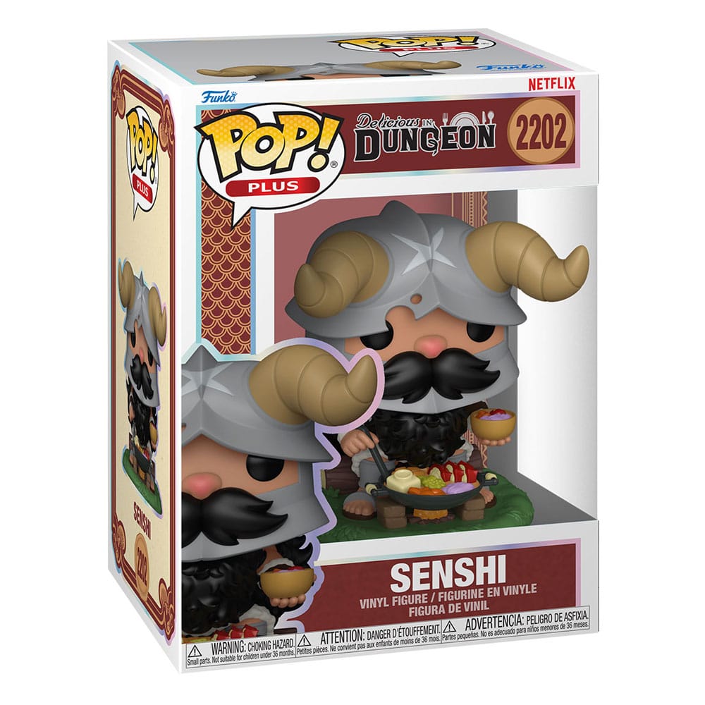 Funko POP! Plus Delicious in Dungeon Senshi 2202 vinyl figure in window box