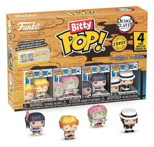 Demon Slayer: Kimetsu no Yaiba Bitty POP! 4-Pack Zenitsu 2.5 cm - Limited Chase Edition - Loaded Dice