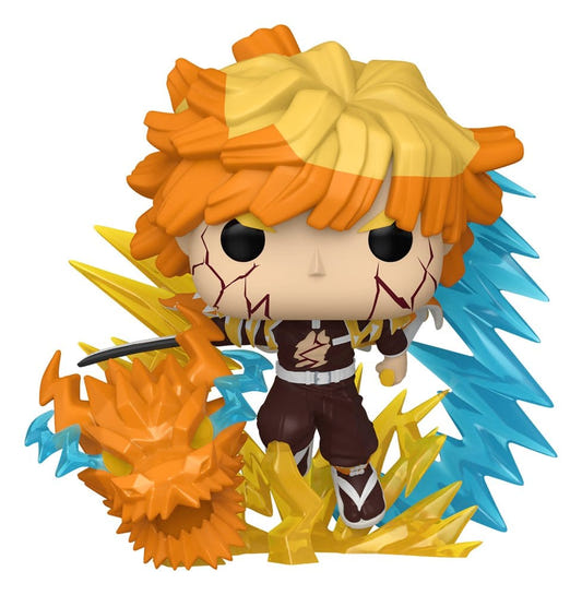Demon Slayer: Kimetsu no Yaiba POP! Premium Vinyl Figure Zenitsu (Glow) 9 cm – Sealed Case of 3 (with Chase chance)