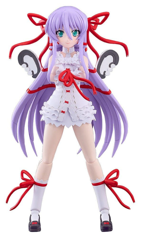 Good Smile Company PLAMATEA Al Azif built model kit from Demonbane, front view on white