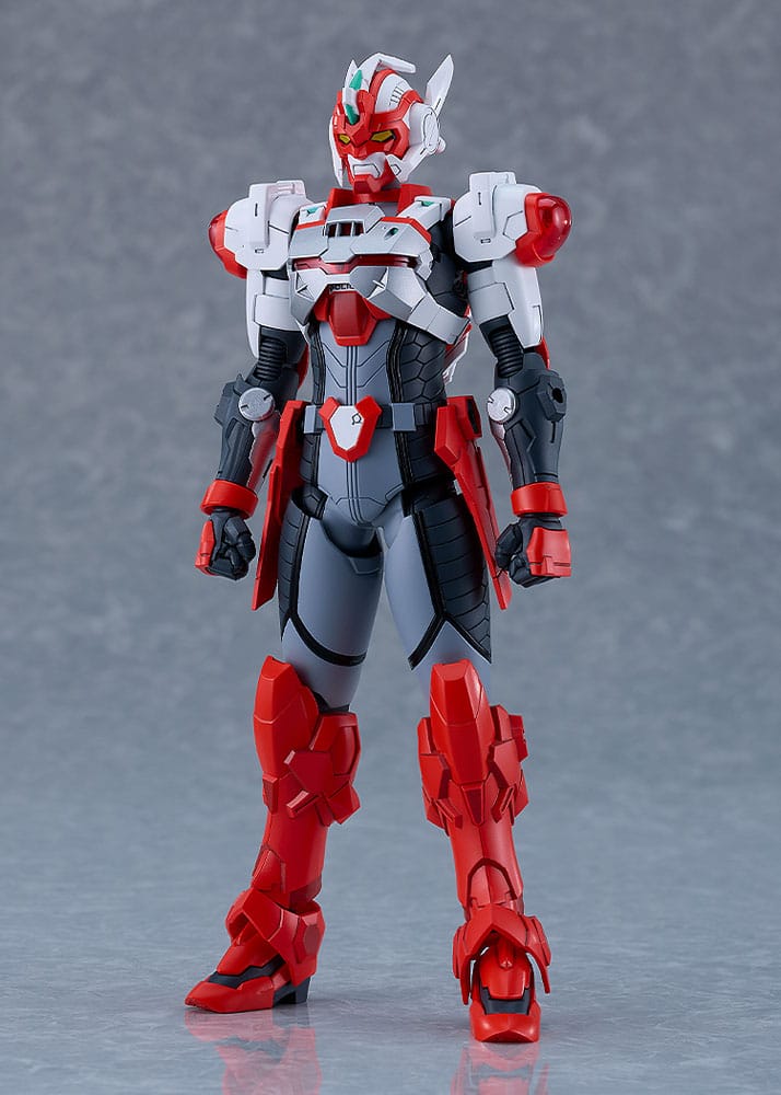 Dennou Keisatsu Cybercop Jupiter Bit Plamatea kit standing front view on grey backdrop
