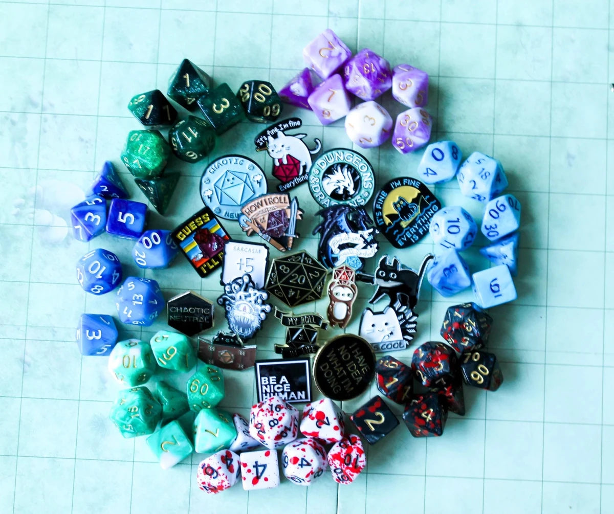 Dice Goblin - Mystery Dice & Pin Bag - Loaded Dice