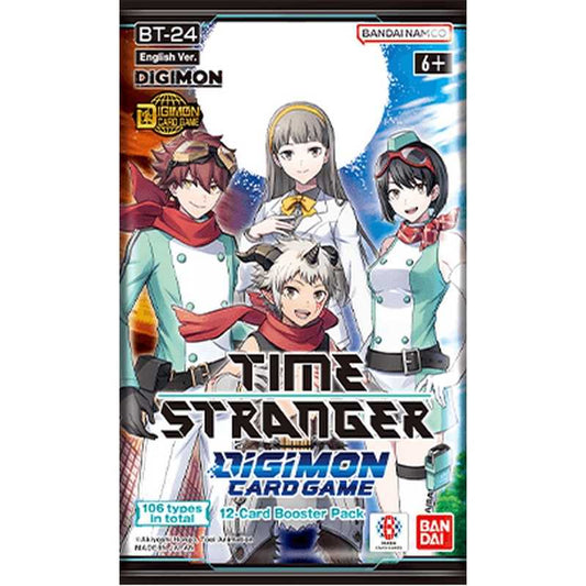 Digimon Card Game: Booster Pack - Time Stranger - (BT-24) booster pack