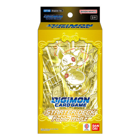 Digimon Card Game: Fable Waltz Starter Deck (ST-19) preconstructed deck