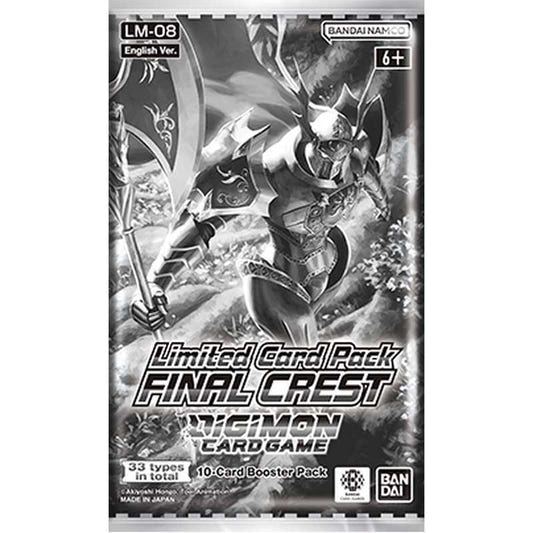 Digimon Card Game Limited Card Pack Final Crest LM-08 display box of 6 packs