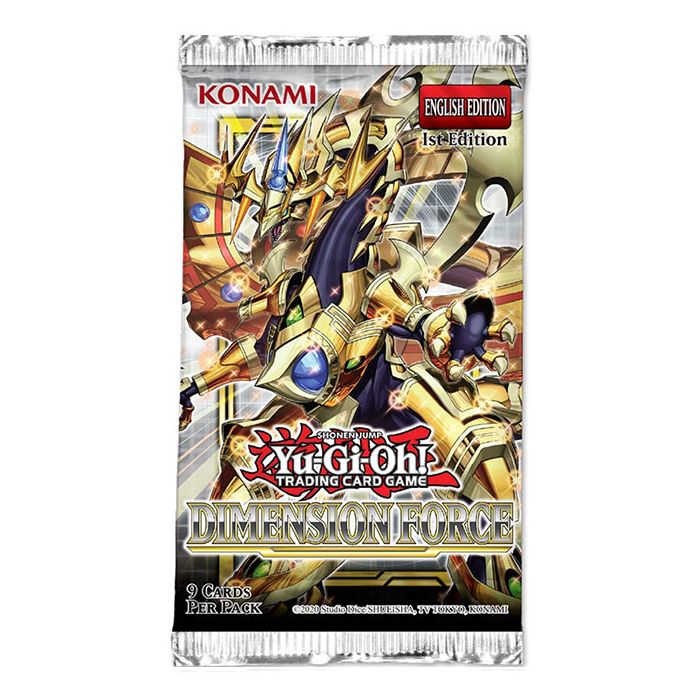 Yu-Gi-Oh! - Dimension Force Booster Pack - Loaded Dice Barry Vale of Glamorgan CF64 3HD