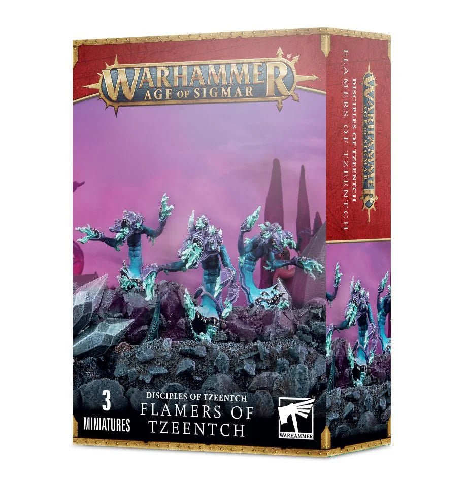 Disciples of Tzeentch Flamers of Tzeentch box, Games Workshop Warhammer Age of Sigmar