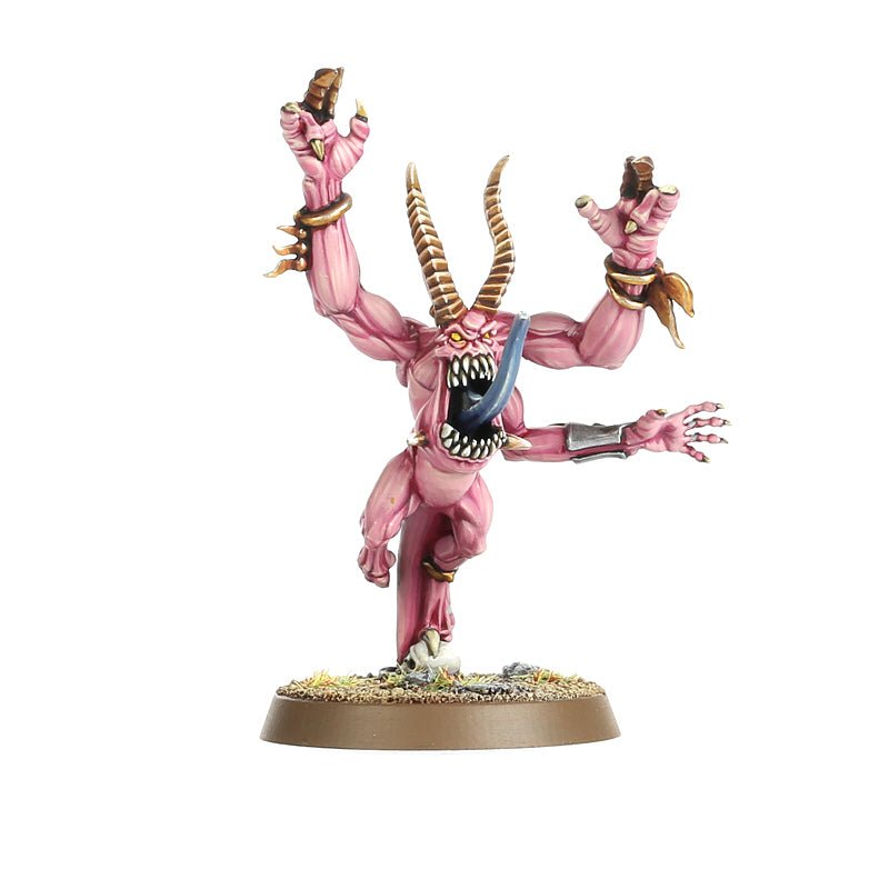 Disciples of Tzeentch: Pink Horrors painted miniature - Loaded Dice