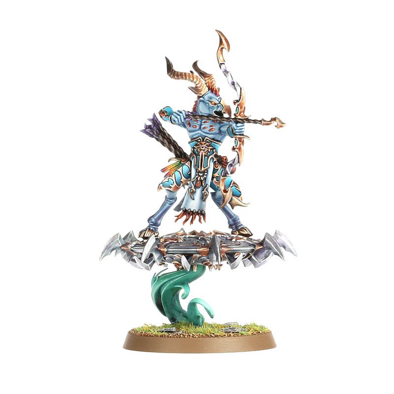 Disciples of Tzeentch: Tzaangor Enlightened painted miniature - Loaded Dice