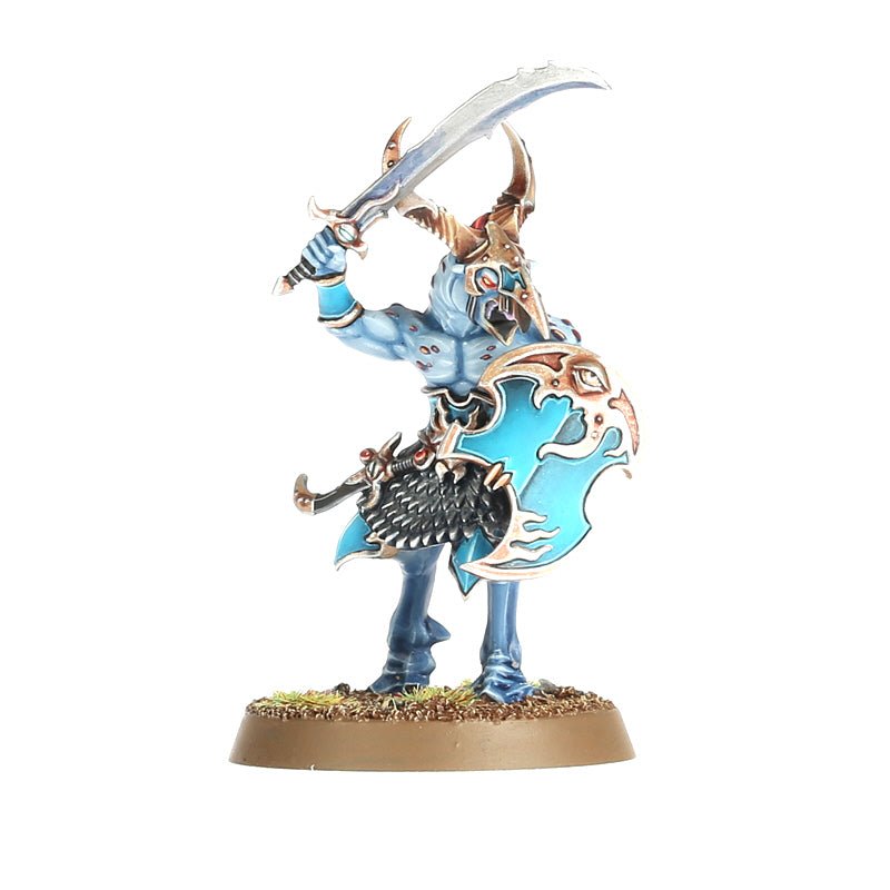 Disciples of Tzeentch: Tzaangors painted miniature - Loaded Dice