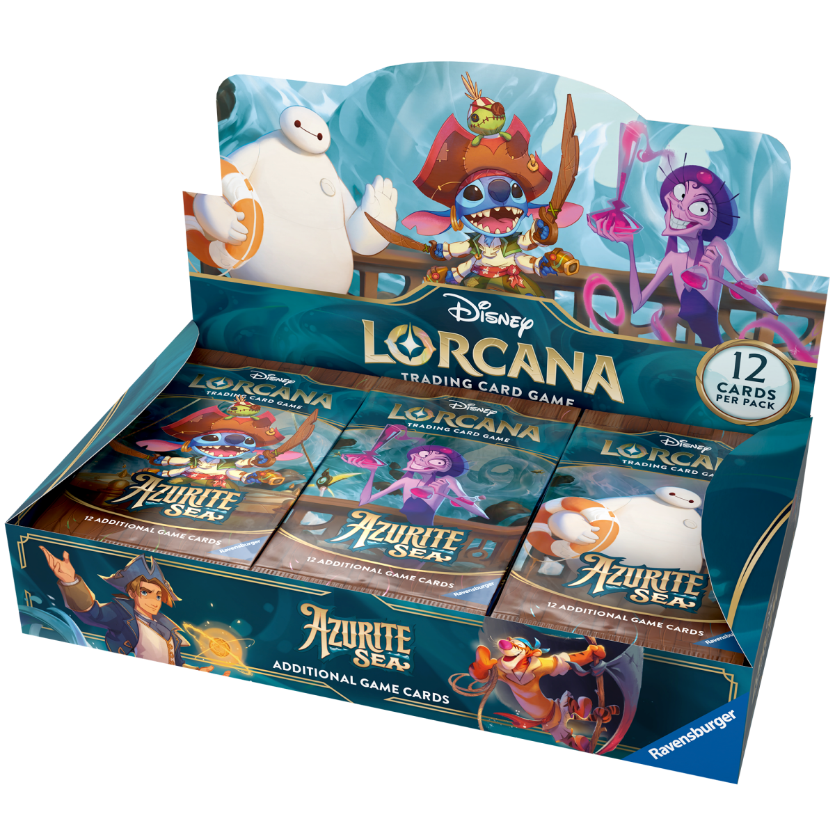 Disney Lorcana Azurite Sea - Booster Box - Loaded Dice