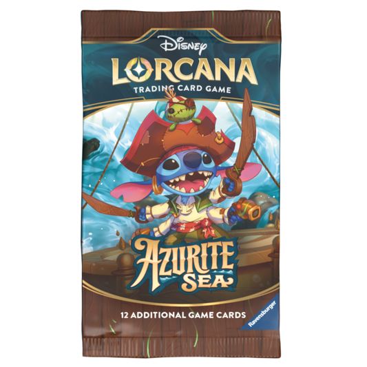 Disney Lorcana - Azurite Sea - Booster Pack - Loaded Dice