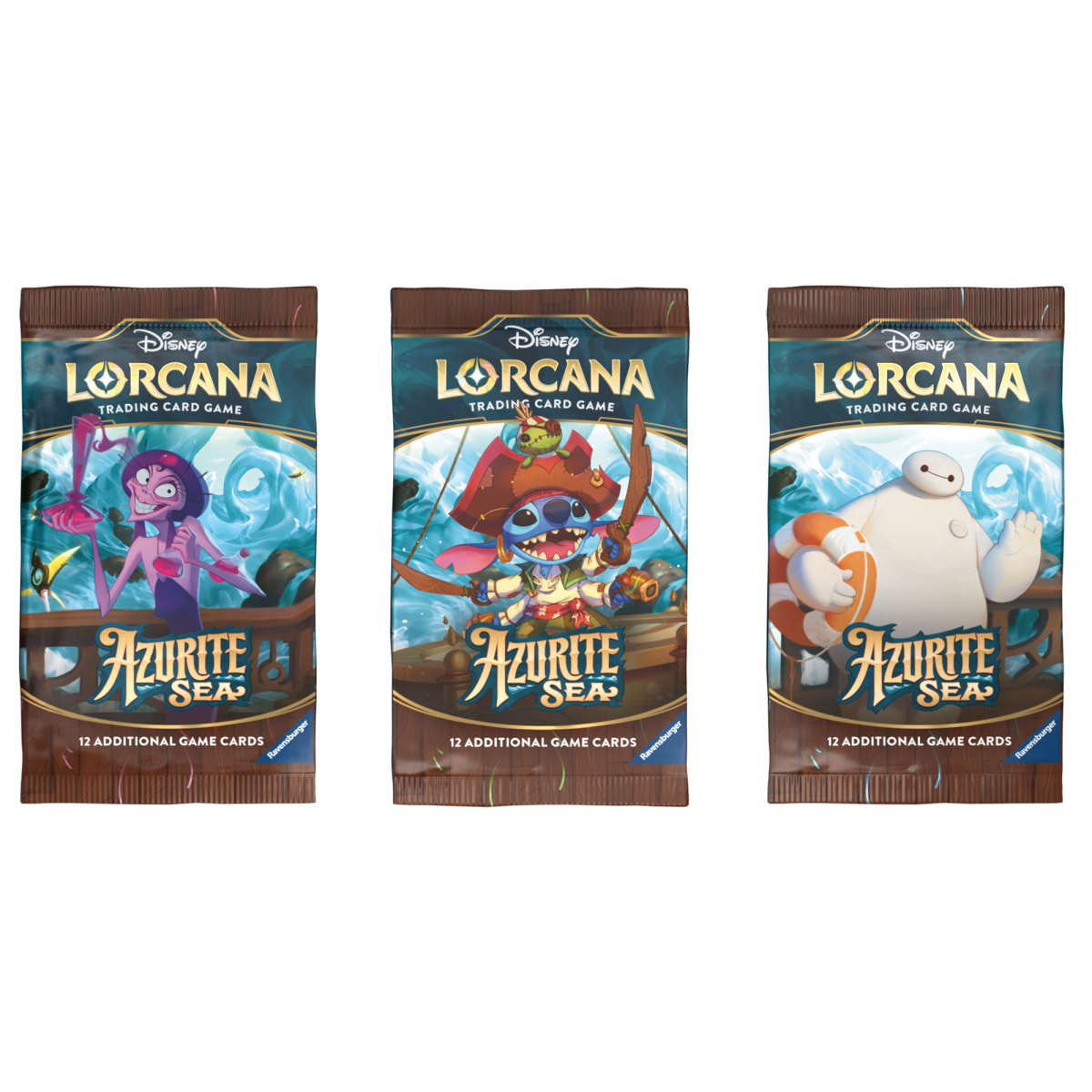 Disney Lorcana - Azurite Sea - Booster Pack - Loaded Dice