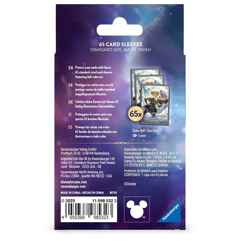 Disney Lorcana Card Sleeve Pack - Tinkerbell - Loaded Dice