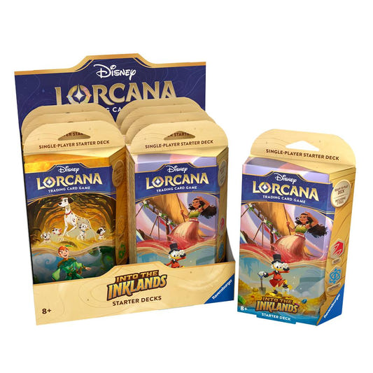 Disney Lorcana Into the Inklands Starter Deck - Loaded Dice