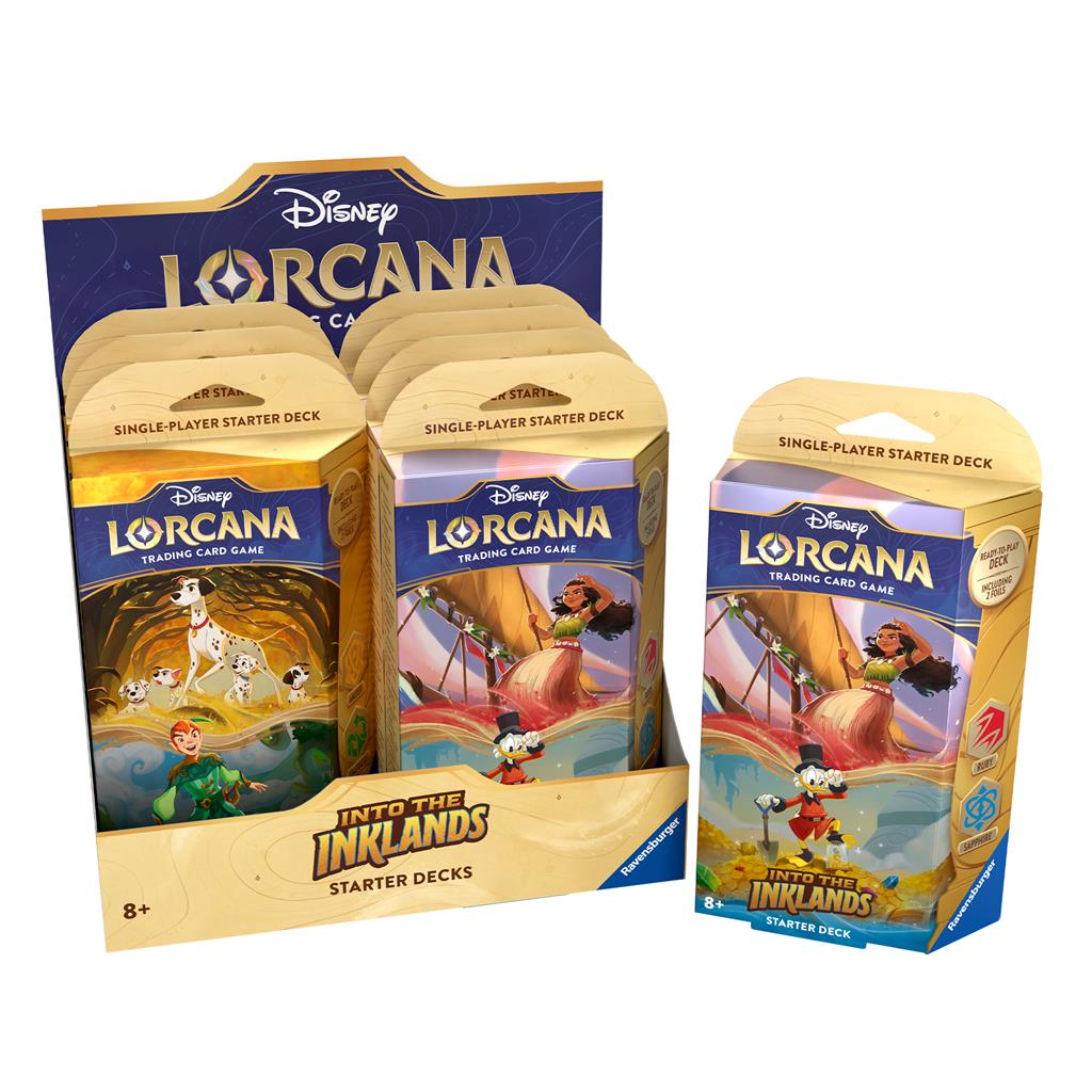 Disney Lorcana Into the Inklands Starter Deck - Loaded Dice