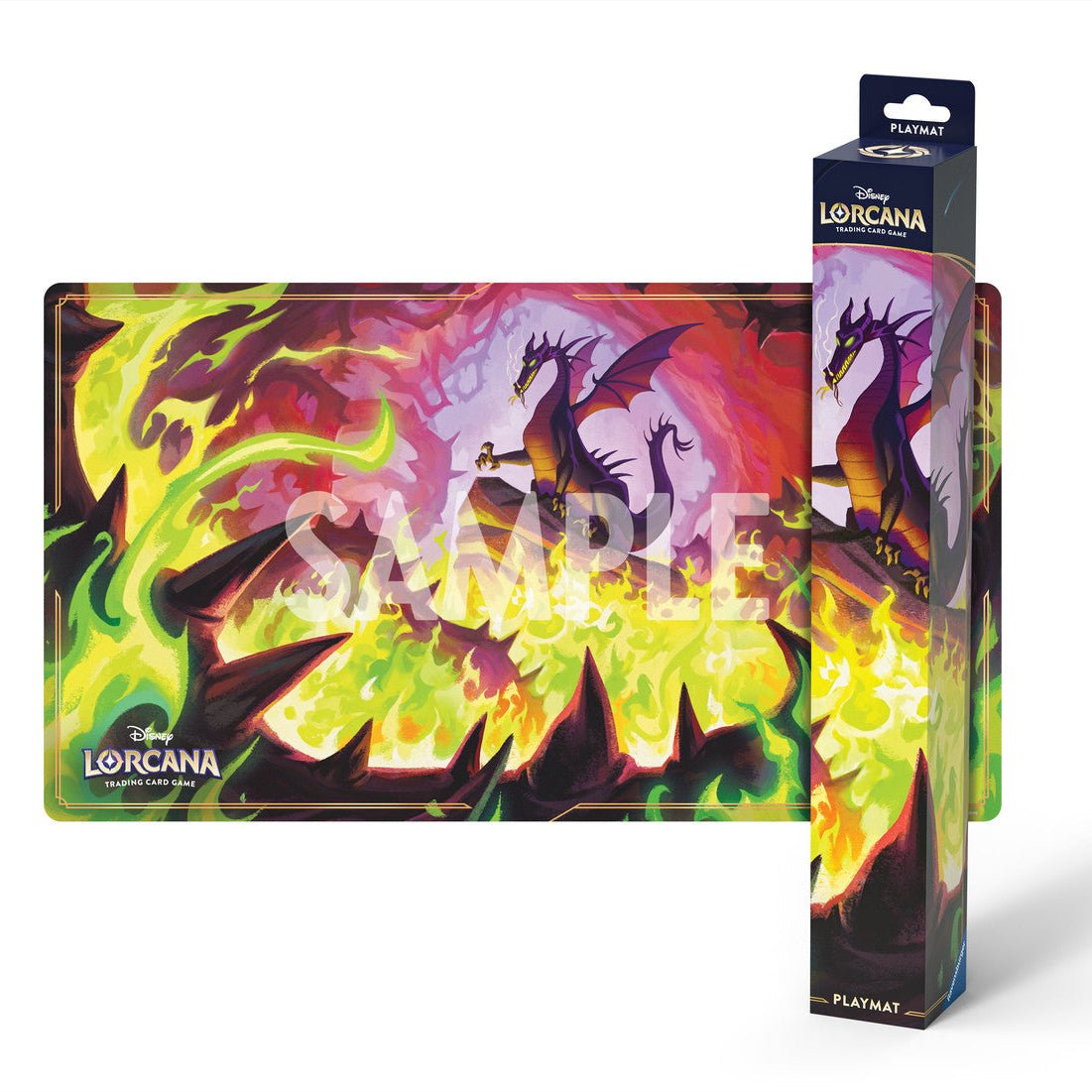 Disney Lorcana Playmat - Dragon Fire - Loaded Dice