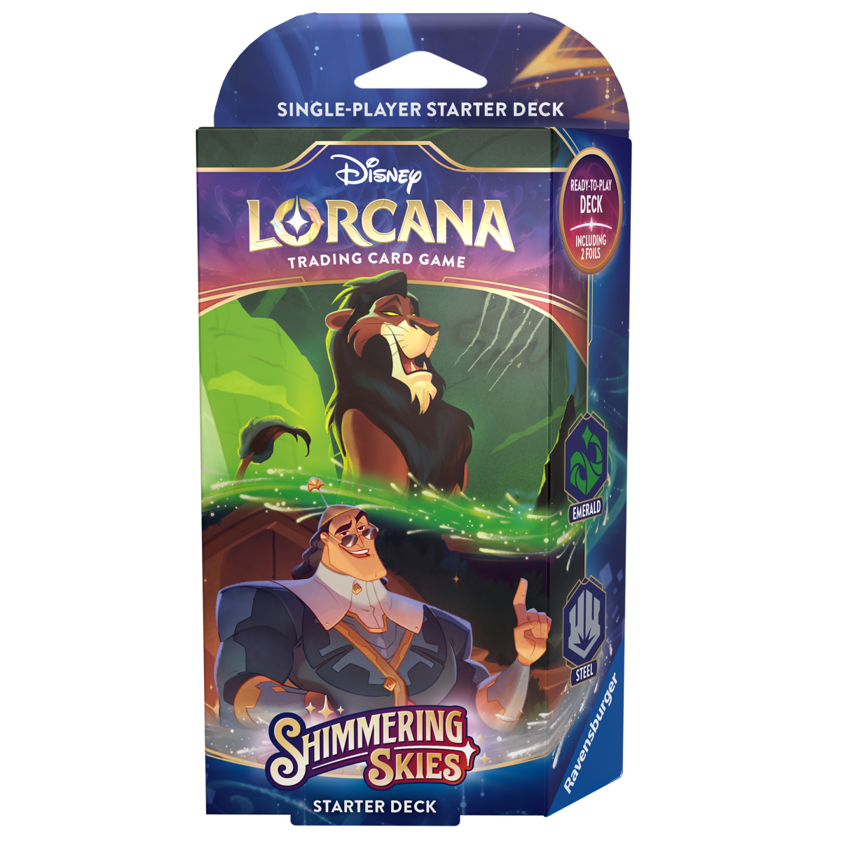 Disney Lorcana - Shimmering Skies Starter Deck - Set 5 - Loaded Dice
