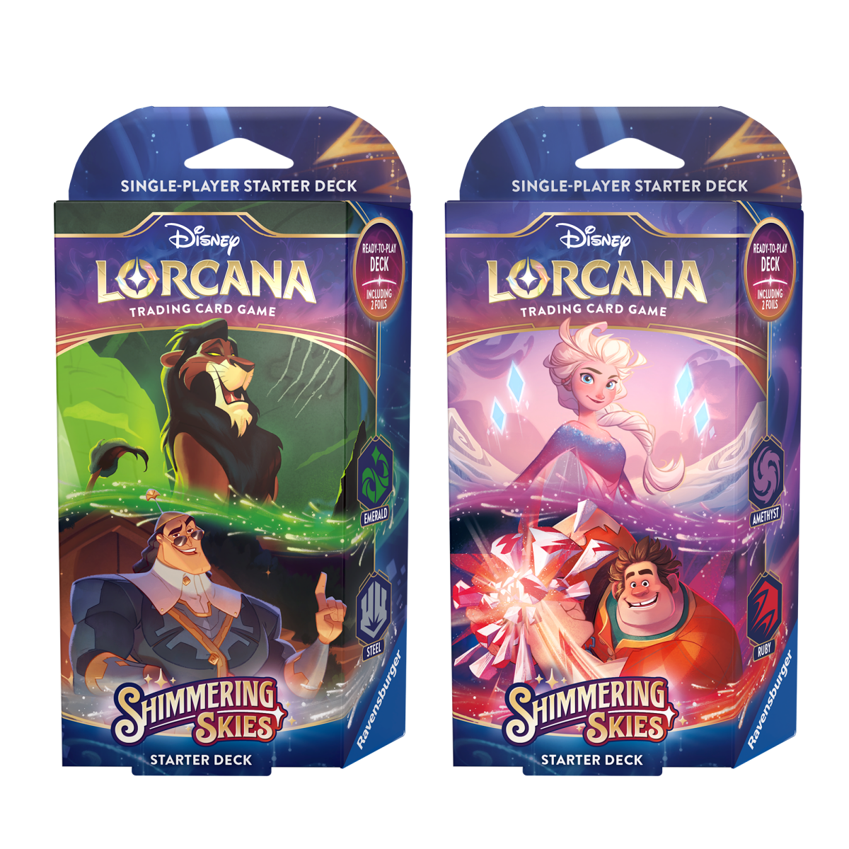 Disney Lorcana - Shimmering Skies Starter Deck - Set 5 - Loaded Dice