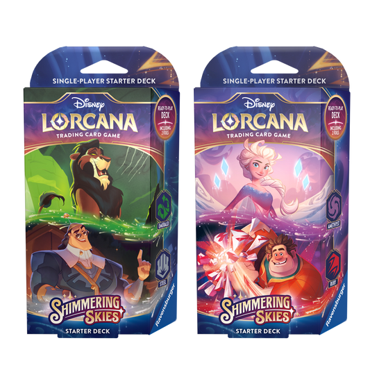 Disney Lorcana - Shimmering Skies Starter Deck - Set 5 - Loaded Dice