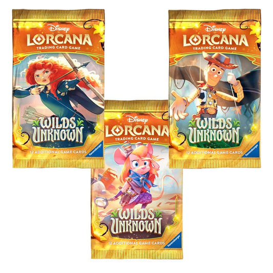 Disney Lorcana Wilds Unknown - Booster Pack - Loaded Dice