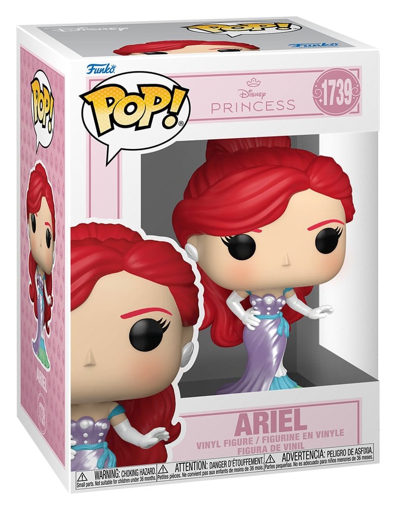 Disney Princess Grand Entrances Ariel Funko Pop! vinyl figure in its pink window box, number 1739