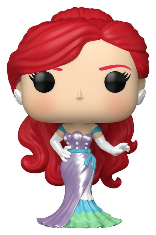 Funko Pop! Ariel vinyl figure from Disney Princess Grand Entrances in a lilac and pearl mermaid-style gown