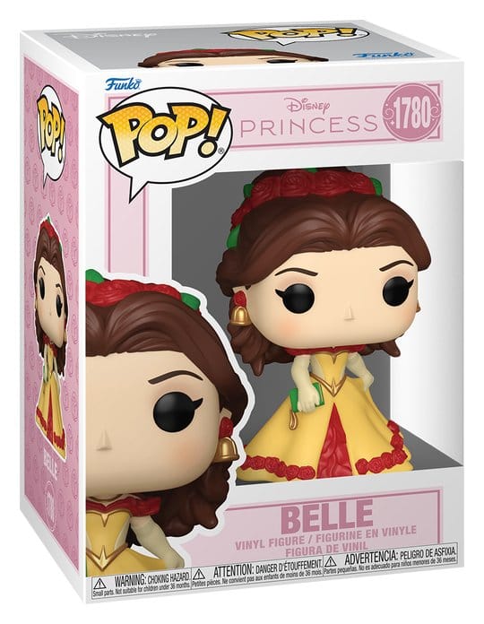 Disney Princess Belle Grand Entrance Pop! vinyl figure in its window box, number 1780