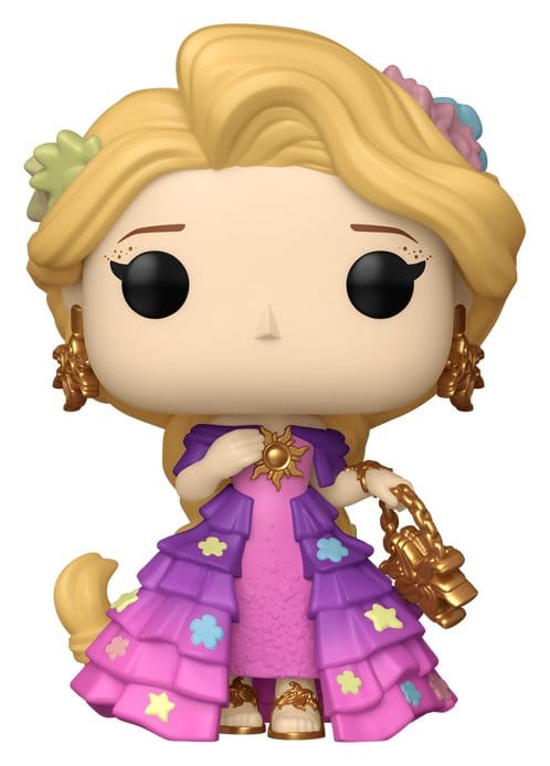 Funko Pop! Rapunzel Grand Entrance figure in pink and purple gown with lantern